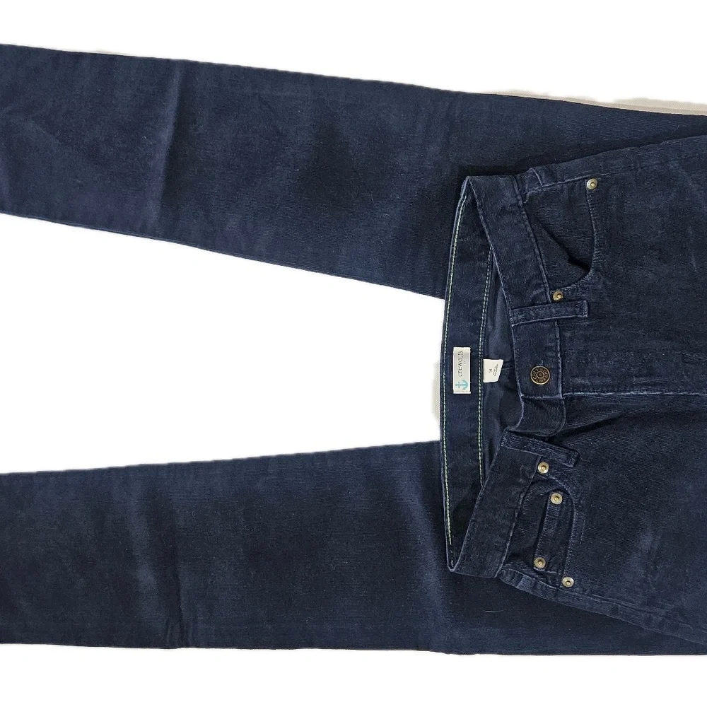 J. Crew Pants Kids 14 Navy Blue Corduroy Khakis Casual School‎ Play Stretch